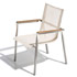 Newport Stacking Dining Armchair with teak arms